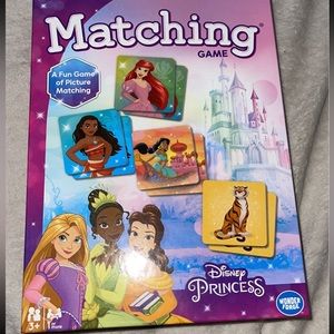 Disney Princess matching games